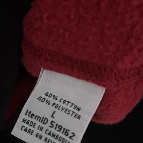 L.L.Bean X Peanuts Snoopy Hoodie Buffalo Plaid Pullover Sweatshirt Men Large - Picture 7 of 16